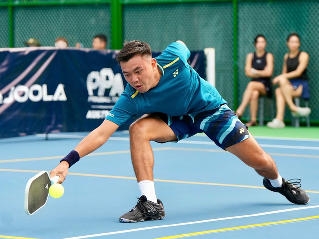 Trương Vinh Hiển, Trịnh Linh Giang cùng giành huy chương ở giải pickleball quốc tế- Ảnh 4. Trương Vinh Hiển, Trịnh Linh Giang cùng giành huy chương ở giải pickleball quốc tế- Ảnh 4.