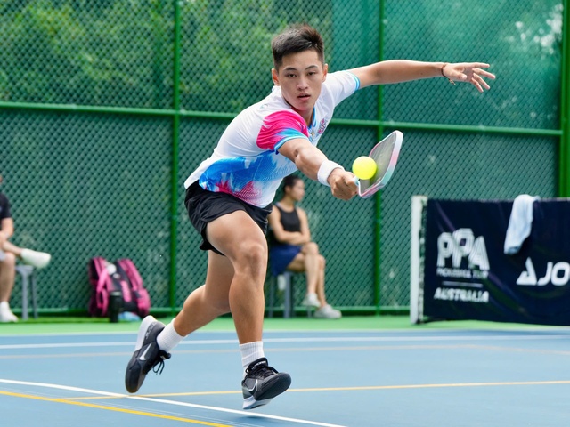 Trương Vinh Hiển, Trịnh Linh Giang cùng giành huy chương ở giải pickleball quốc tế- Ảnh 7. Trương Vinh Hiển, Trịnh Linh Giang cùng giành huy chương ở giải pickleball quốc tế- Ảnh 7.